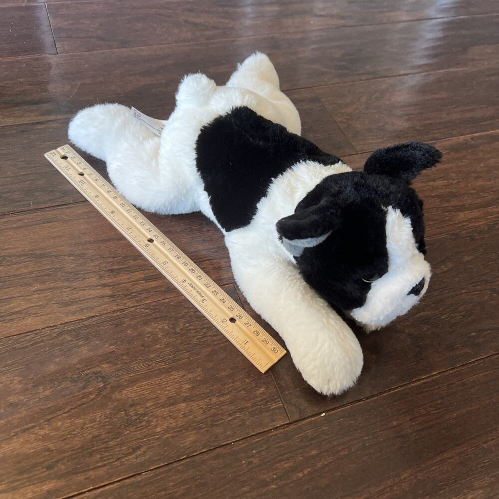 FAO Schwarz French Bulldog Cuddly Ultra-Soft Fur 14” Stuffed Animal, Adopt A Pet - Picture 7 of 7
